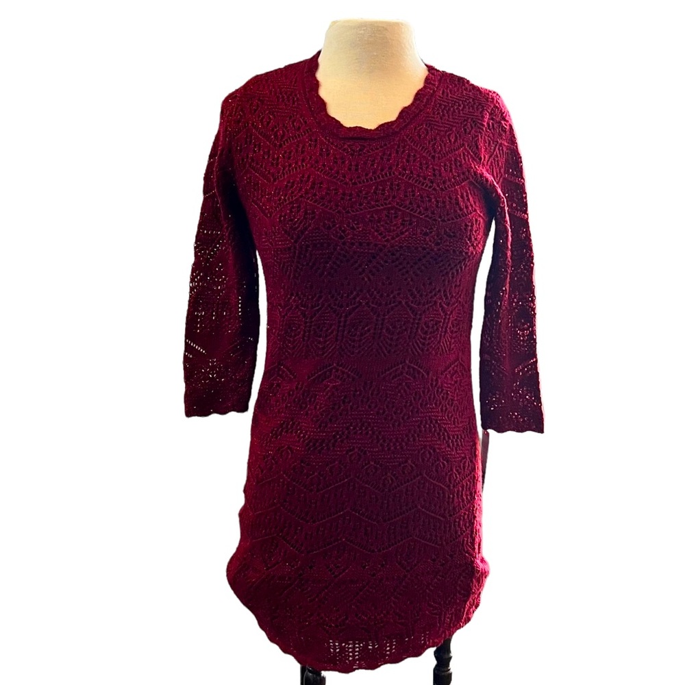 🌸NWT - Cat & Jack Girls Knitted Long-Sleeved Dress